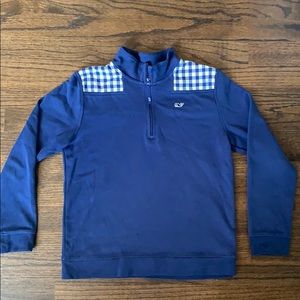 Girls Navy Vineyard Vines Pullover Size 10/12